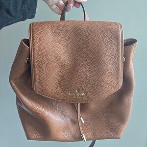 Leather Kate Spade Backpack